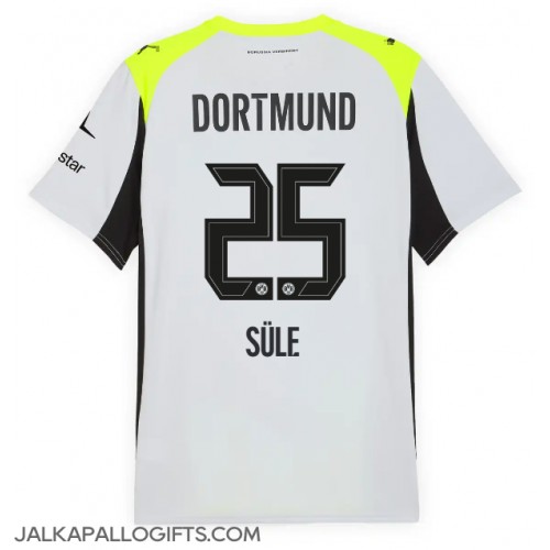 Borussia Dortmund Niklas Sule #25 Vieraspaita 2025-26 Lyhythihainen